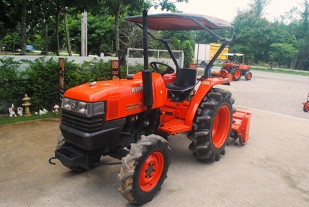 ขายรถไถ Kubota L 3408 (4WD) พร้อมโรตารีช้าง ครับ