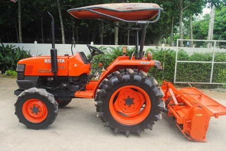 ขายรถไถ Kubota L 3408 (4WD) พร้อมโรตารีช้าง ครับ