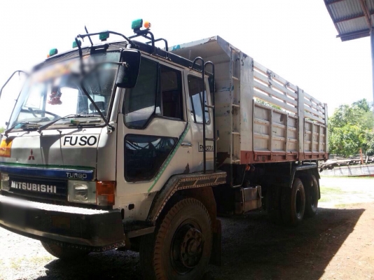 ขายรถบรรทุกสิบล้อดัมพ์ MITSUBISHI TURBO FN527TF2,9xx เครื่องเดิม 6D16 turbo-220 แรง