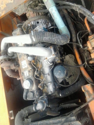 ขายรถแบ็คโฮ DAEWOO 220LC เครื่อง 6D16 turbo ปั๊ม K3V เอกสารเล่มทะเบียน