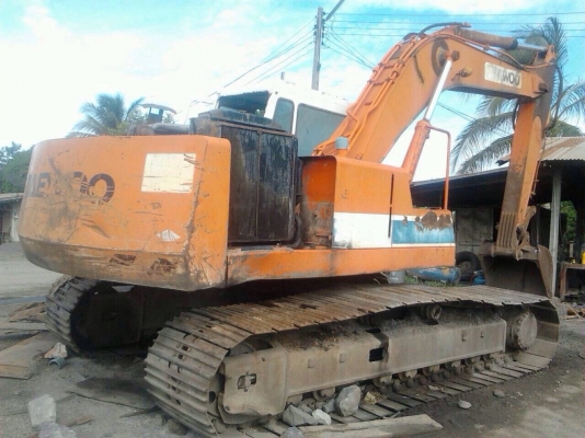 ขายรถแบ็คโฮ DAEWOO 220LC เครื่อง 6D16 turbo ปั๊ม K3V เอกสารเล่มทะเบียน