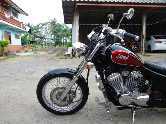 ขายคับ  steed  400  ทะเบียน แท้ พร้อมโอน  สภาพสวย ระบบเครื่องยนต์แน่น ๆ ไม่เคยแกะ ไม่มีรั่วซึม สตาร์ท ทีเดียวติด
