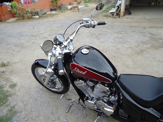 ขายคับ  steed  400  ทะเบียน แท้ พร้อมโอน  สภาพสวย ระบบเครื่องยนต์แน่น ๆ ไม่เคยแกะ ไม่มีรั่วซึม สตาร์ท ทีเดียวติด