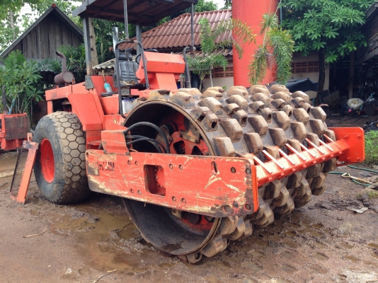 ขายรถบด HAMM 2เพลา พร้อมเปลือกหนาม