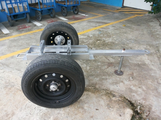 ขายและรับทำแท่นลากเครื่องสูบน้ำ