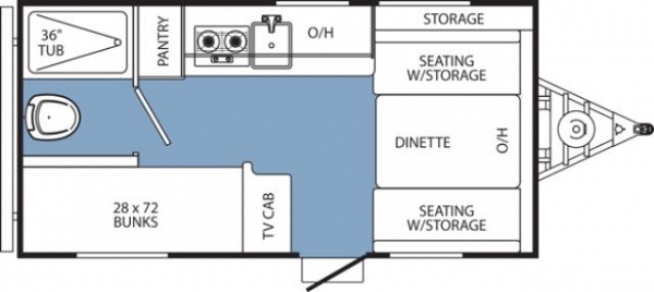 !!@@ขายรถบ้าน ใหม่ Coachman Clipper Ultra Light Travel Trailers นำเข้าจากอเมริกา 18'!!@@