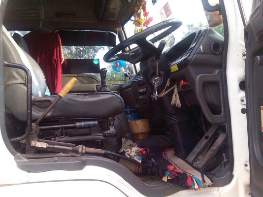 ขายรถพ่วงสิบล้อดัมพ์ ISUZU DECA เครื่อง 320 แรง ปี 52 กระบะดัมพ์สามมิตร ลูก 3 เพลา ยาว 6.50 เมตร