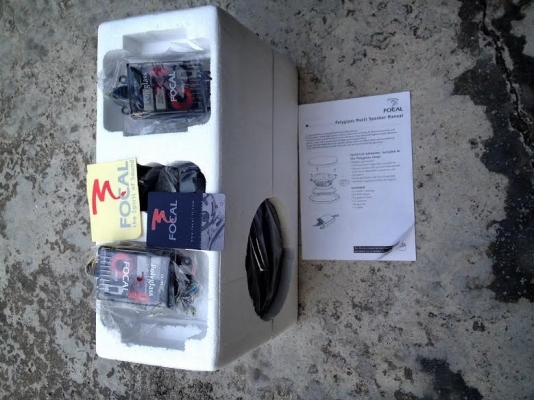 ลำโพงยี่ห้อ Focal แยกชิ้น  ขนาด 6.5 นิ้ว