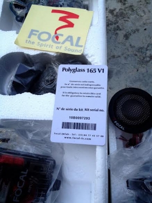 ลำโพงยี่ห้อ Focal แยกชิ้น  ขนาด 6.5 นิ้ว