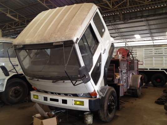 ขายรถดับเพลิง MITSUBISHI FUSO เครื่อง 6D16  กำลังเก็บงานครับ