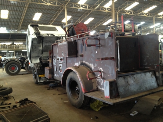 ขายรถดับเพลิง MITSUBISHI FUSO เครื่อง 6D16  กำลังเก็บงานครับ