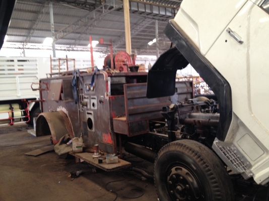 ขายรถดับเพลิง MITSUBISHI FUSO เครื่อง 6D16  กำลังเก็บงานครับ