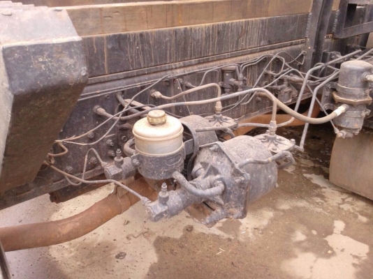 ขายรถบรรทุกสิบล้อดัมพ์ HINO 1M เครื่องเดิม 220 แรง 2 เพลา กระบะดัมพ์มิเนียม ทะเบียนพร้อม