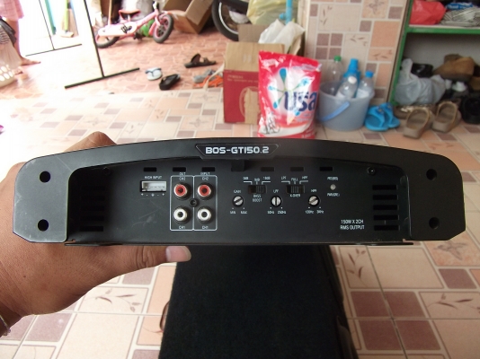 พาวเวอร์แอมป์ BOSTWICK รุ่น BOS-GT150.2 พาวเวอร์แอมป์ BOSTWICK รุ่น BOS-GT150.2