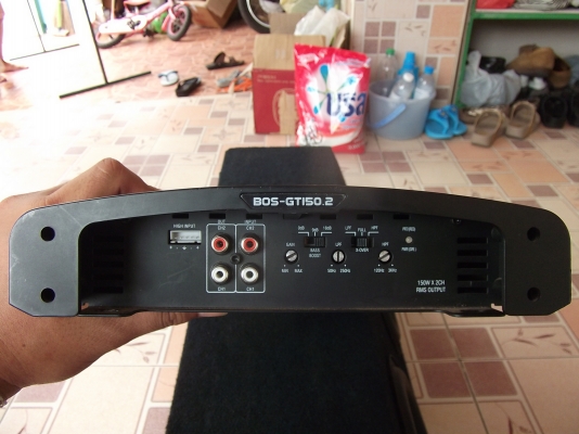 พาวเวอร์แอมป์ BOSTWICK รุ่น BOS-GT150.2 พาวเวอร์แอมป์ BOSTWICK รุ่น BOS-GT150.2