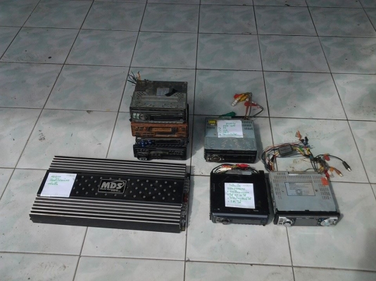 ขายบ้างแถมบ้างของเสีย ทั้งกองขาย1000 ของเสียต้องซ่อม ไม่อ่านเเผ่น ฟัง FM USBได้