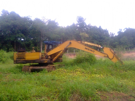 ขายรถแม็คโคมิตซู MS160 ใช้งานได้ปกติราคา