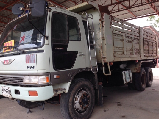 ขายด่วน สิบล้อ HINO FM1J 2 เพลาดั๊มพ์ ใช้งานได้เลย