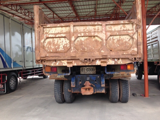 ขายด่วน สิบล้อ HINO FM1J 2 เพลาดั๊มพ์ ใช้งานได้เลย