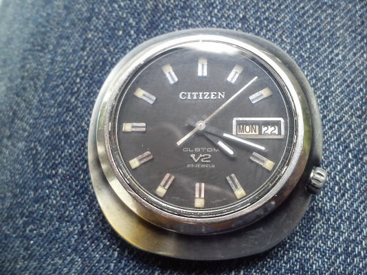 นาฬิกาCitizen Japan รุ่นสิงห์ดำ Custom V2 นาฬิกาCitizen Japan รุ่นสิงห์ดำ Custom V2