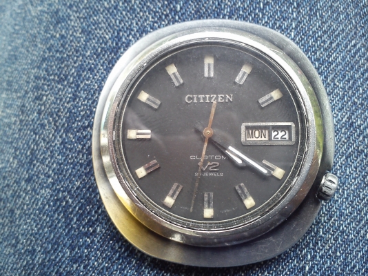 นาฬิกาCitizen Japan รุ่นสิงห์ดำ Custom V2