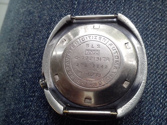 นาฬิกาCitizen Japan รุ่นสิงห์ดำ Custom V2 นาฬิกาCitizen Japan รุ่นสิงห์ดำ Custom V2