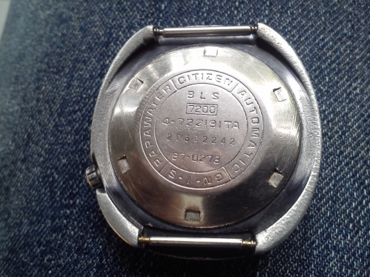 นาฬิกาCitizen Japan รุ่นสิงห์ดำ Custom V2 นาฬิกาCitizen Japan รุ่นสิงห์ดำ Custom V2