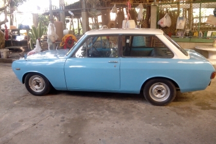 Datsun B10 2ประตู รถเล็กน่ารัก ทะเบียนโอน ต้องการขายเพราะต้องการเงินจ่ายค่าเทรมครับ