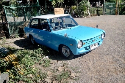 Datsun B10 2ประตู รถเล็กน่ารัก ทะเบียนโอน ต้องการขายเพราะต้องการเงินจ่ายค่าเทรมครับ