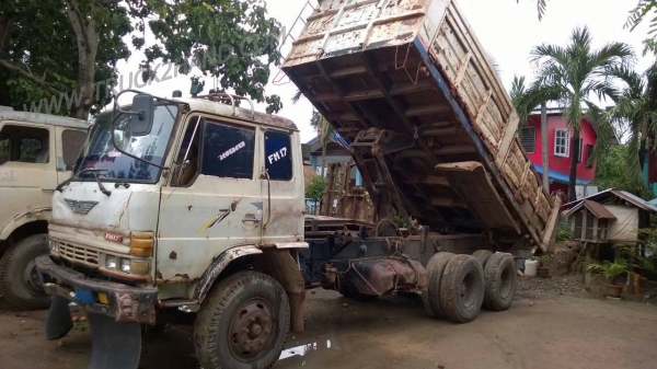 HINO 10 ล้อ FM17 ดัมพ์ 168 แรงม้า 2 เพลา