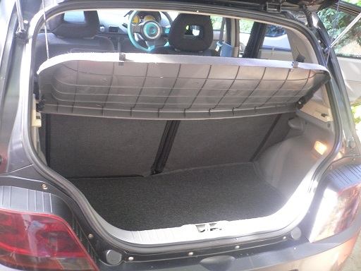 ขายรถ Proton Savvy 1.2 ใช้E20-E85  ตัวTOP ABS AIRBAG 2ใบ ปี2009 เกียร์AMT 2ระบบ ออโต้-ธรรมดา สีดำ-สติ๊กเกอร์ดําด้าน