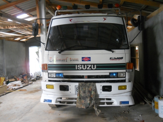 ขายรถหกล้อใหญ่ อีซูซุ FTR 165 HP  รถสวยมากพร้อมใช้  รถห้างเเท้ ดั้ม 3.80 ม.