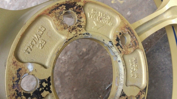 ต้องการขายล้อ Advan RG แท้ ขอบ 17 5รู114.3 หน้า 7.5หลัง8.5