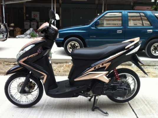 ขาย YAMAHA MIO125I ตัว GTสีดำ-น้ำตาล ปี2013 ราคา 23,500บ.