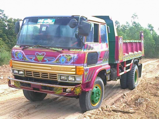 ขายดัมพ์ HINO ยาง900R20เครื่องHO7c185 สภาพพร้อมใช้งาน แชชซีดี เครื่องดี