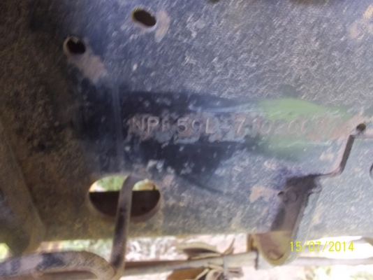 ขาย6ล้อดั้ม NPR59L   4BD1   115 HP  เพาเวอร์  แอร์  เอกสารพร้อมโอน