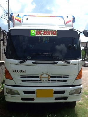 ขายรถบรรทุกดั้มพ์ 6 ล้อ ขนาดใหญ่ HINO MEGA 220 แรงม้า