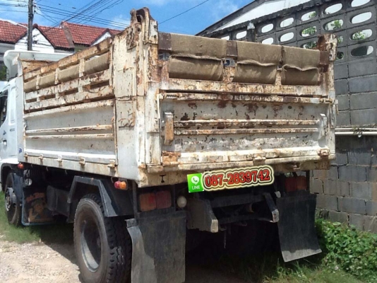 ขายรถบรรทุกดั้มพ์ 6 ล้อ ขนาดใหญ่ HINO MEGA 220 แรงม้า