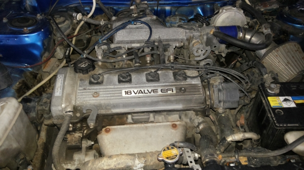 โตโยต้าโดเรมอนปี91เครื่อง4เอเกียออโต้ดิสเบรค4ล้อ