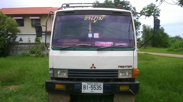 ขาย 10 ล้อดั้ม 2 เพลา FUSO 225K เครื่อง 6D16 195 แรงม้า คัสซีสวย ยางดี ทะเบียนเต็มพร้อมโอน