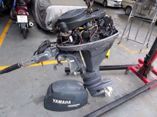 กรุณากรอกรายละเอียด...  ขาย เครื่องเรือ YAMAHA 25 แรง 4 จังหวะ นำเข้าจากญี่ปุ่น   ราคา 55,000