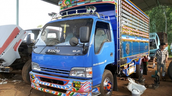 ***ขายแล้วครับขอบคุณ Truck2hand **สดใหม่ ยังไม่เคยงาน!!! 850,000 บ.ต่อรอง**ขาย6ล้อดั้มเกษตรต่อใหม่สวยๆ ISUZU115 NPR59LU5-M แก้มเหลือง ห้างแท้ปี36 เครื่องเดิมเกียร์เดิม4BD1-115แรงฝาดำ แห้งๆแรงๆไม่มีเยิ้ม เกียร์สั้นไม่มีหลุดไม่มีหอนช่วงล่าง Fหน้า-หลัง คัสซี