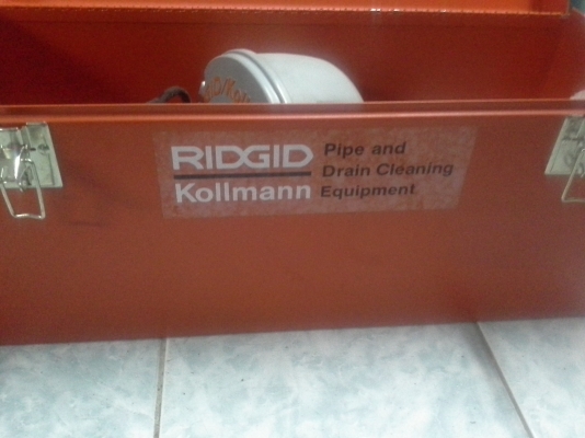 เครื่องล้างท่อ K-39-7 RIDGID ของ usa