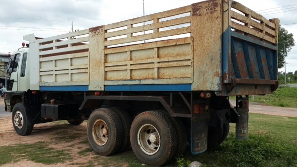 ขายดัมพ์2เพลา HINO FM3MNLD เครื่องM10C 240 สภาพพร้อมใช้งาน พร้อมสโลว์กลาง เอกสารพร้อมหรือเปลี่ยน สัญญาส่งต่อ สภาพดี