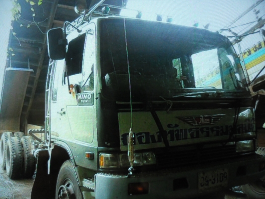ขายรถบรรทุก HINO FM1M 2 เพลาดั้มสวยเดิมหัวบางยางดีคัสซีสวยทะเบียนเต็ม