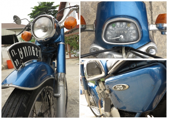 Honda CD125 ตัวกระเป๋าใหญ่ ทะเบียนแท้ 42,000 บาท Honda CD125 ตัวกระเป๋าใหญ่ ทะเบียนแท้ 42,000 บาท