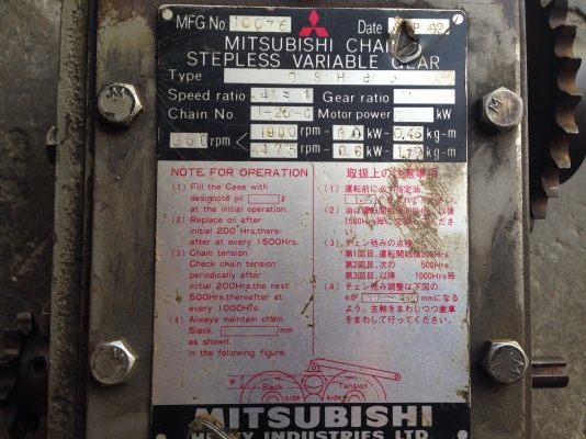 ขายหัวเกียร์ Mitsubishi แบบทดรอบให้ ลดลง-เพิ่มขึ้นได้ สภาพสวย พร้อมใช้งาน