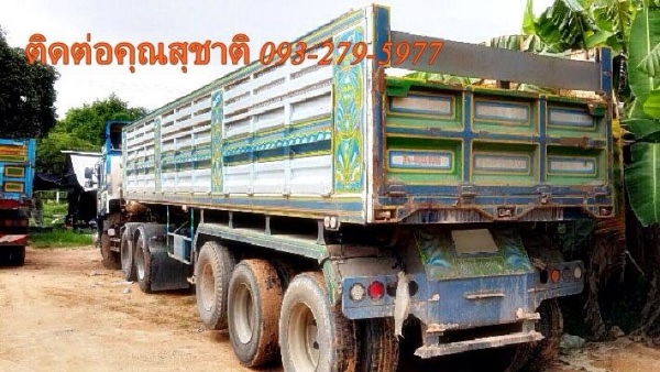 ขายรถสิบล้อหัวลาก HIno MEGa FM 320 ปี51วาง K13C ก๊าชดั้มเซมิดั้ม 3คาน