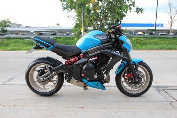 ขาย Kawasaki ER 650 ABS รุ่นปี 2012 ท่อแต่ง พร้อมแต่งเต็ม