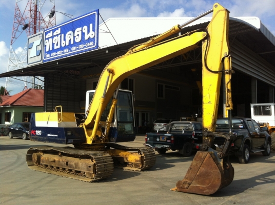 Komatsu PC120-5 เก่าญี่ปุ่น ต้องการไฟแนนซ์โทรมาคุยได้ครับ